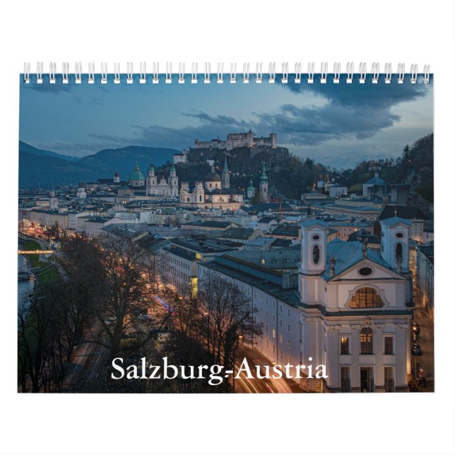 Calendario Salzburgo-Austria (Tapa)