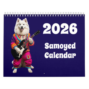Calendario Samoyed
