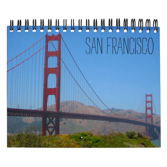Calendario san francisco 2025 (Tapa)