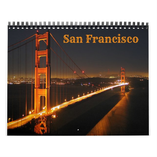 Calendario  San Francisco - California - EE.UU. (Tapa)