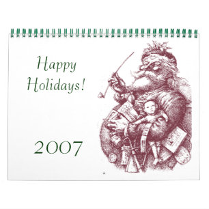 Calendario santa 1, ¡Felices Fiestas!, 2007