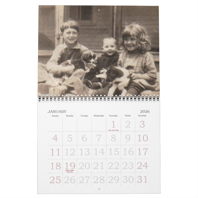 Calendario santa 1, ¡Felices Fiestas!, 2007 (Jan 2026)