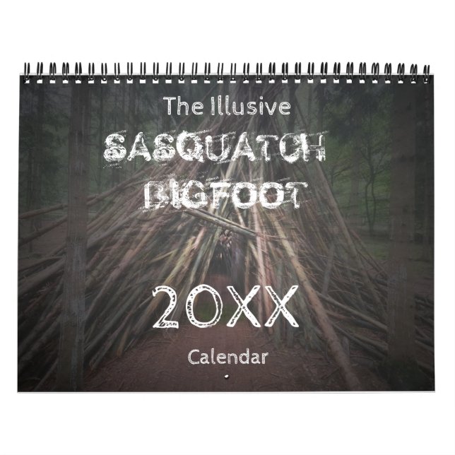 CALENDARIO SASQUATCH BIGFOOT (Tapa)