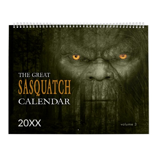 CALENDARIO SASQUATCH BIGFOOT - VOLUMEN 3 (Tapa)