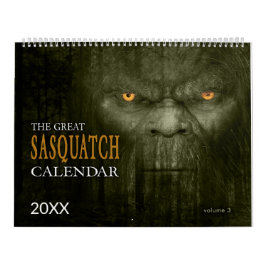 CALENDARIO SASQUATCH BIGFOOT - VOLUMEN 3