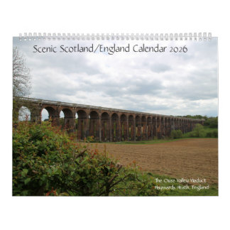 Calendario Scenic Scotland/England Calendar 2026