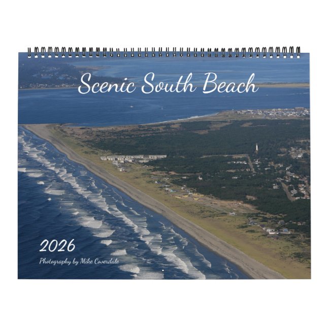Calendario Scenic South Beach in Westport Washington (Tapa)