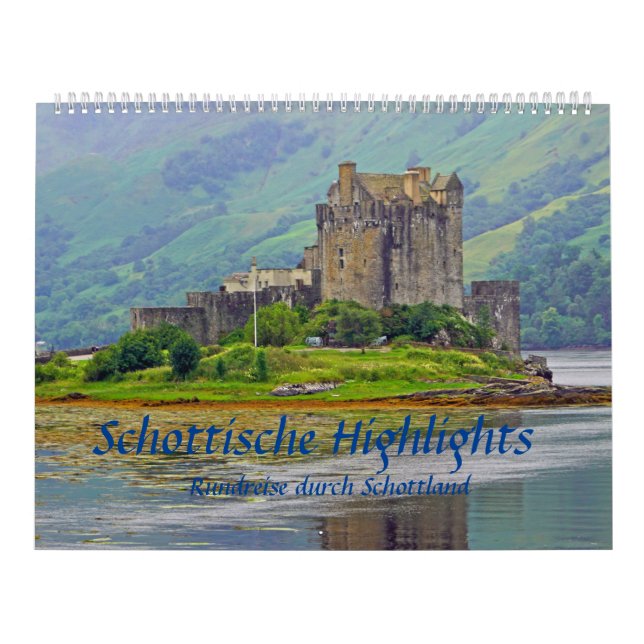 Calendario Schottische Highlights Rundreise durch Schottland (Tapa)