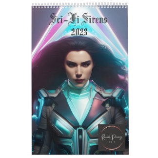 Calendario Sci-Fi Sirens 2023 Calender