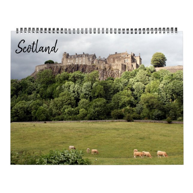 Calendario scotland 2025 grande (Tapa)