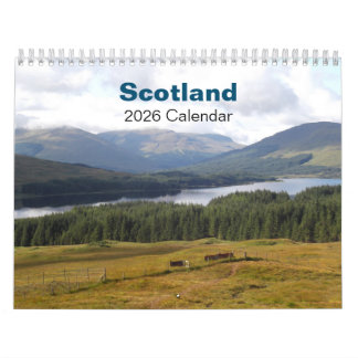 Calendario Scotland Calendar 2026