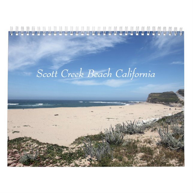 Calendario Scott Creek Beach California (Tapa)