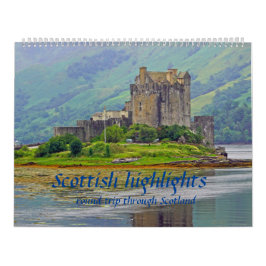 Calendario Scottish highlights round trip through Scotland