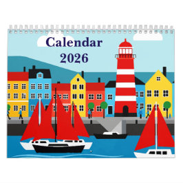 Calendario Sea and beach