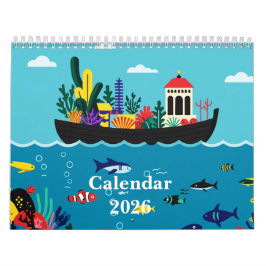Calendario Sea and beach