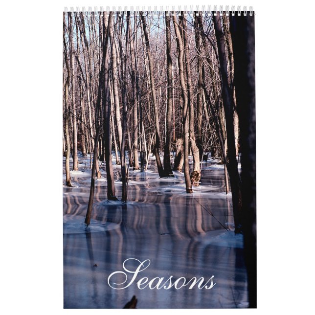 Calendario Seasons Single Page (Tapa)