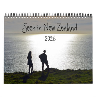 Calendario Seen in New Zealand calendar