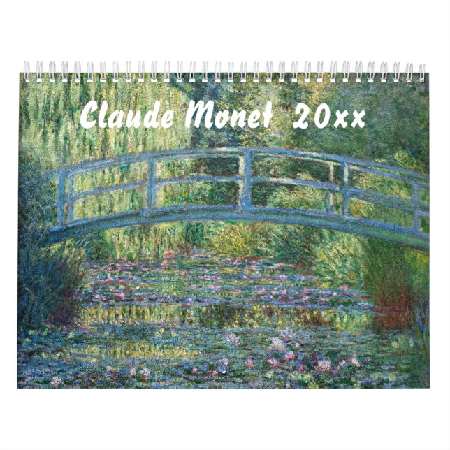 Calendario Selección de Maestros Claude Monet (Tapa)