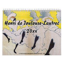 Calendario Selección de Maestros Henri de Toulouse-Lautrec
