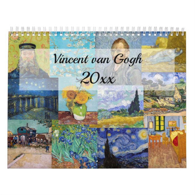 Calendario Selección de Maestros Vincent van Gogh (Tapa)