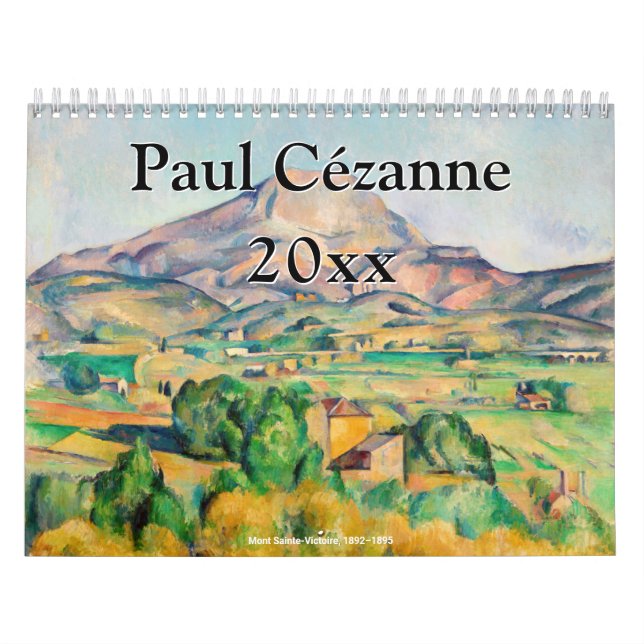 Calendario Selección de obras maestras de Paul Cezanne (Tapa)