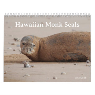 Calendario Sellos monjes hawaianos