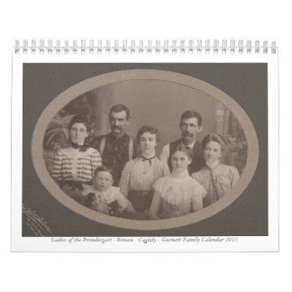 Calendario Señoras del Prendergast, Brown, Cassidy, Gurnett