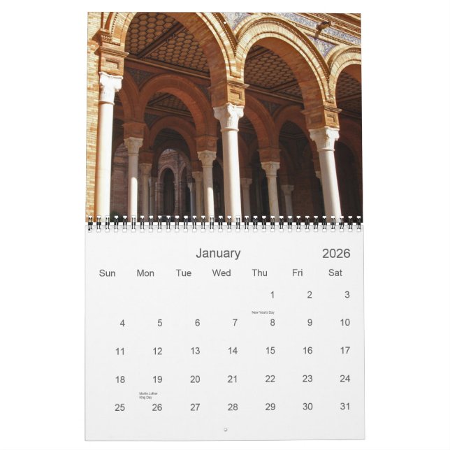 Calendario Sevilla (Jan 2026)