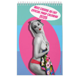 Calendario Sexy Pinup Calendar - Miss Cherrie Au Lait 2025