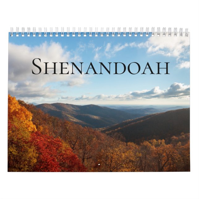 Calendario Shenandoah (Tapa)