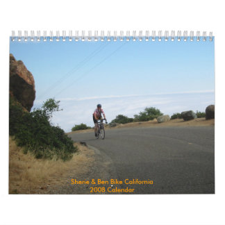 Calendario Sherie y bici California de Ben