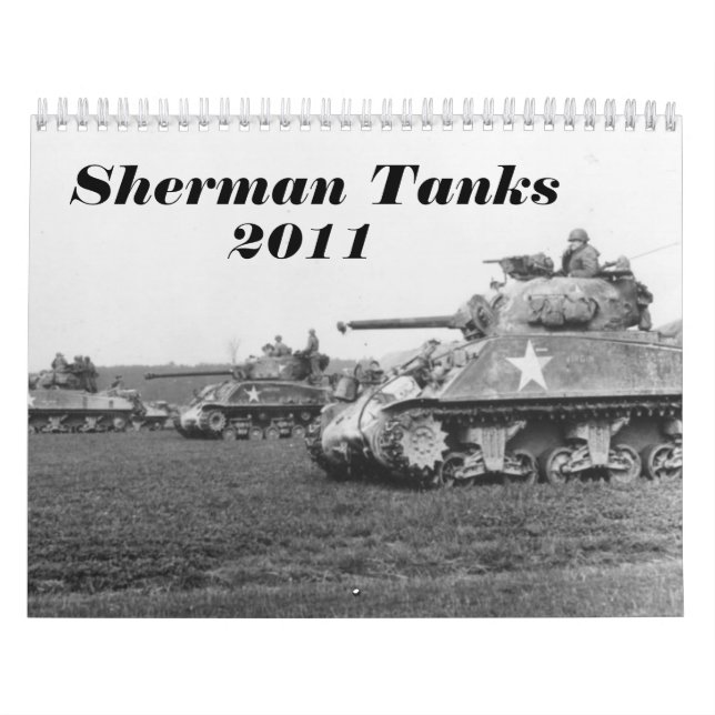 Calendario Sherman Tank (Tapa)