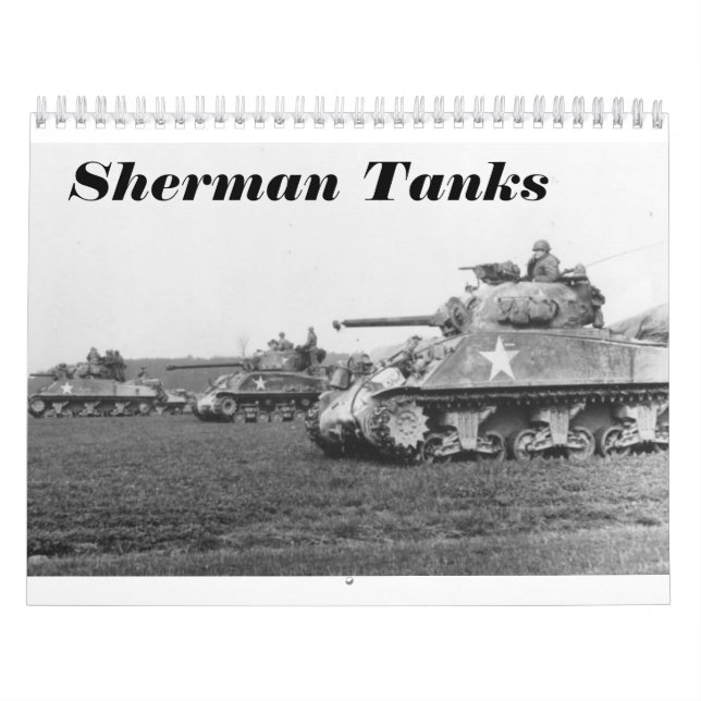 Calendario Sherman Tank (Tapa)
