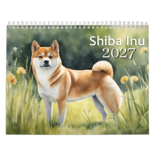 Calendario Shiba Inu 2027