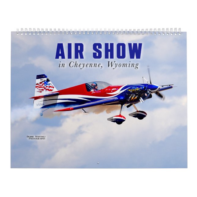 Calendario Show Aéreo en Cheyenne, Wyoming (Tapa)