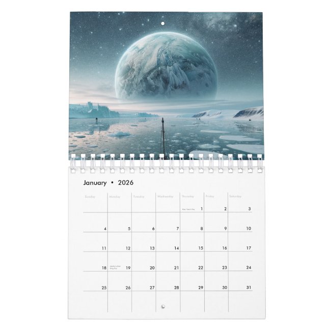 Calendario Si el planeta fuera meses (Jan 2026)