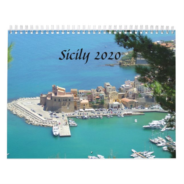 Calendario Sicilia 2020 (Tapa)