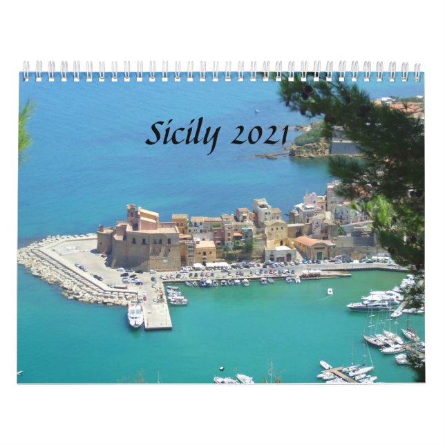 Calendario Sicilia 2021 (Tapa)