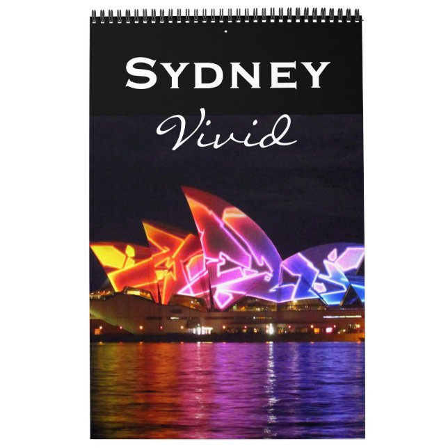 Calendario sídney vívido (Tapa)