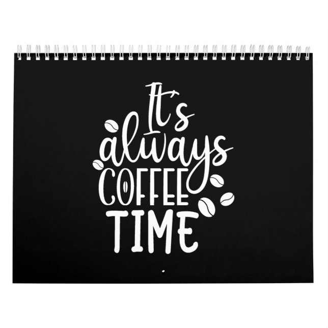 Calendario siempre es hora de café (Tapa)