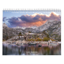 Calendario Sierra Nevada Oriental, California
