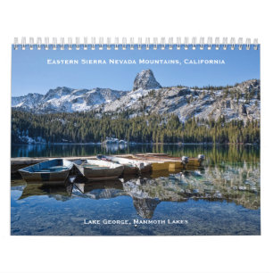 Calendario Sierra Oriental, Mammoth Lakes, CA