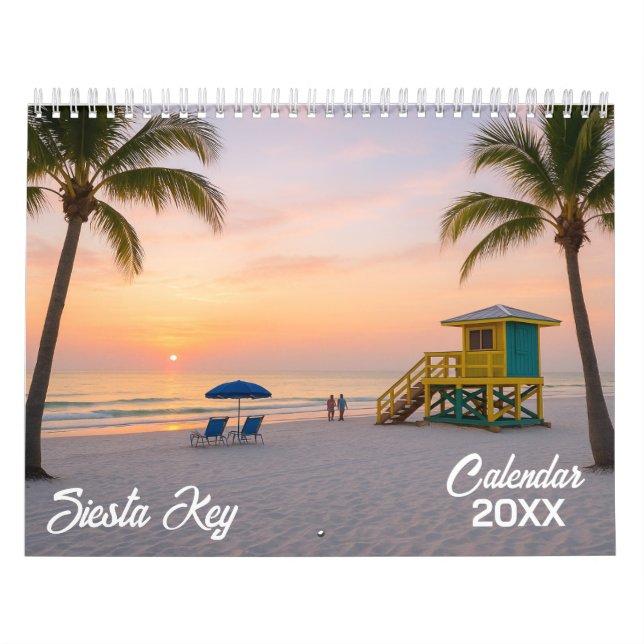 Calendario Siesta Key 2026 (Tapa)