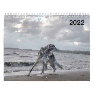 Calendario Silken Windhounds 2022 (Múltiples Perros Y En Acci