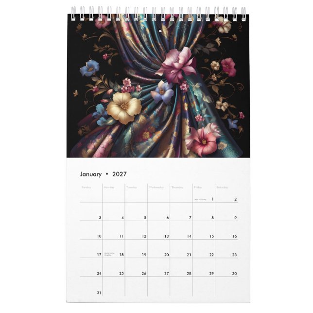 Calendario Silky Fantasias (Jan 2027)