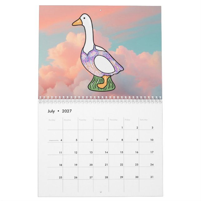 Calendario Silly Geese (Photo Version) (Jul 2027)