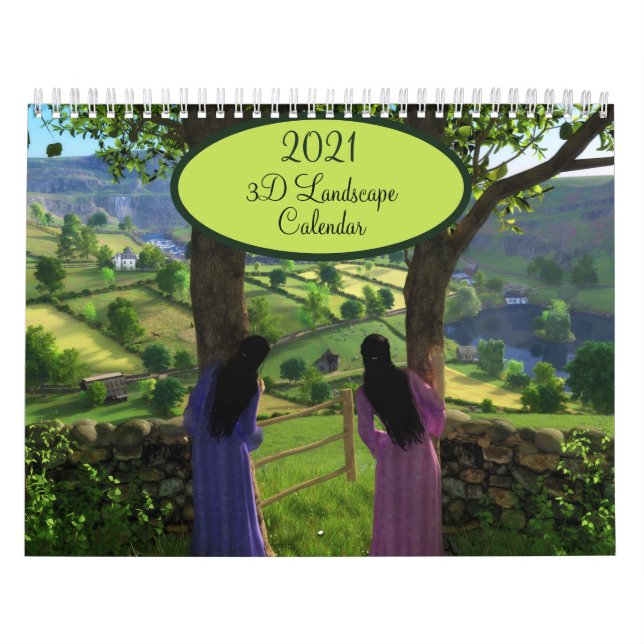 Calendario Silverwebforge 3D 2021 (Tapa)