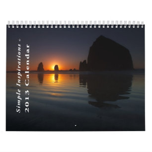 Calendario simple de las inspiraciones 2013