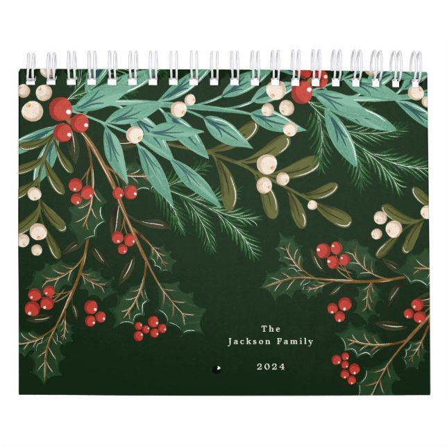 Calendario Simple Green USA America Weekly Planner 2026 (Tapa)