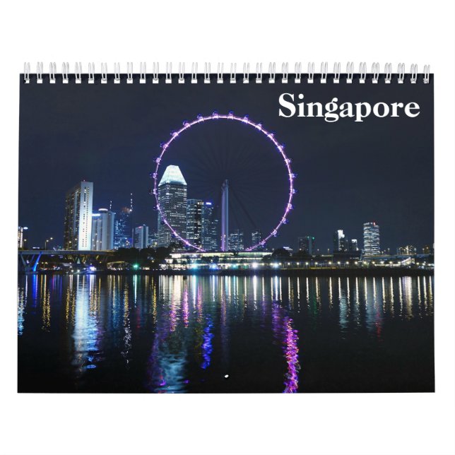 Calendario Singapur 2025 (Tapa)
